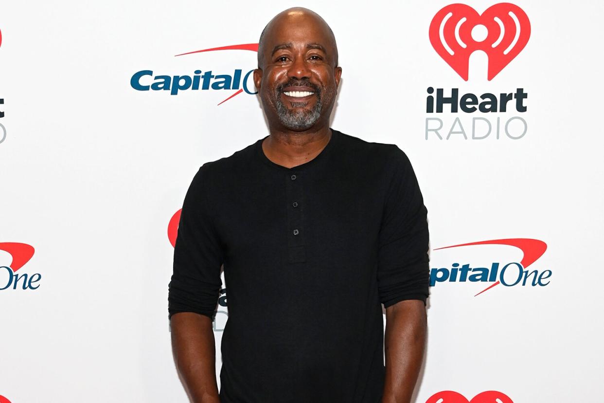 Darius Rucker attends the 2021 iHeartRadio Music Festival on September 17, 2021 at T-Mobile Arena in Las Vegas, Nevada.