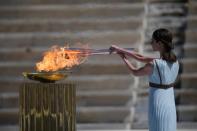 Olympics - Olympic Flame Handover Ceremony