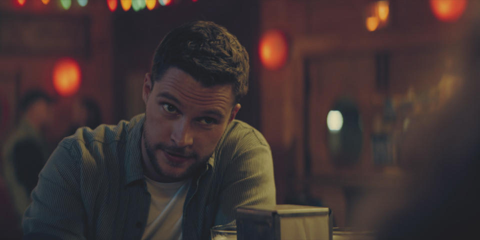 Burton (Jack Reynor) in The Peripheral (Prime Video)