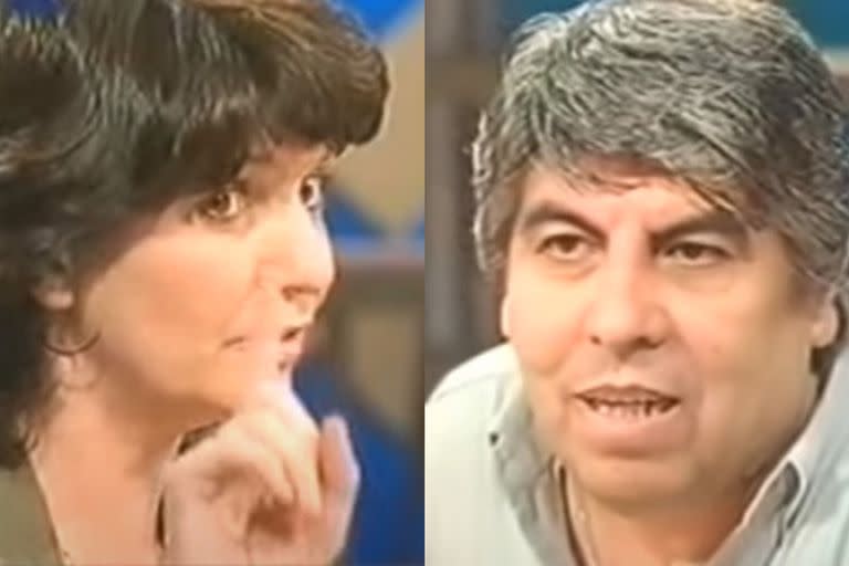 Patricia Bullrich y Hugo Moyano