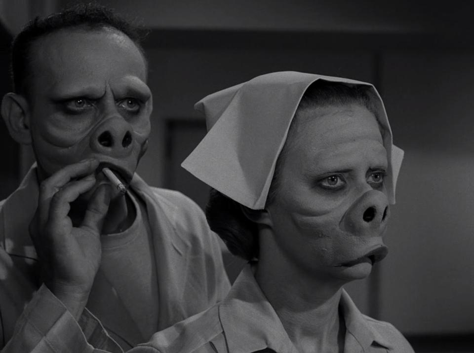 the twilight zone eye of the beholder nurses