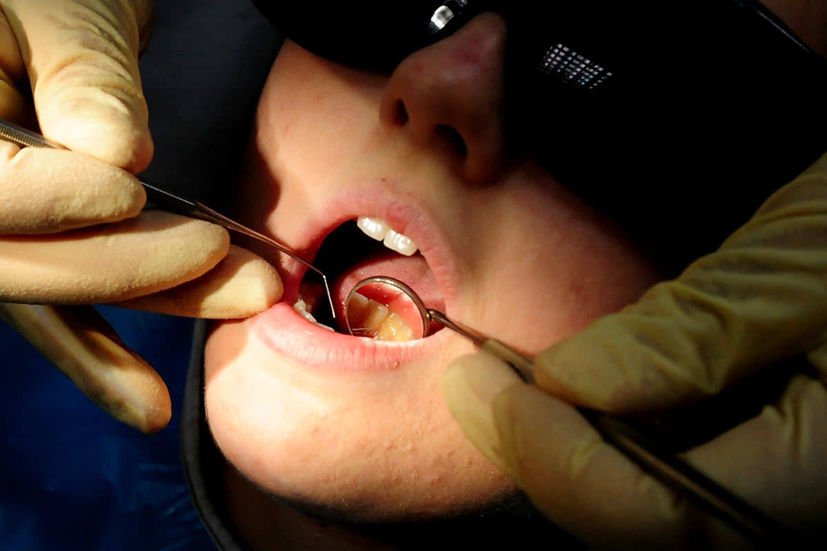 Health officials have published a “dental recovery plan” for NHS dentistry (PA Wire)