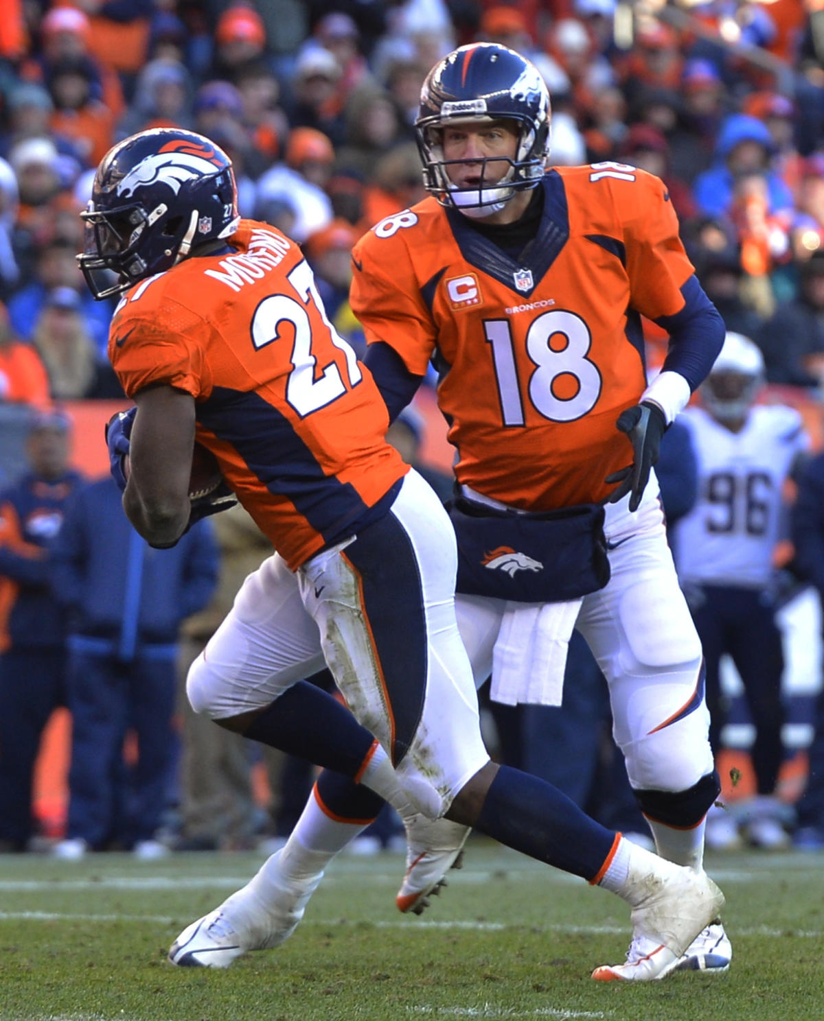 2014 NFL playoffs, Chargers vs. Broncos: Peyton Manning, Denver
