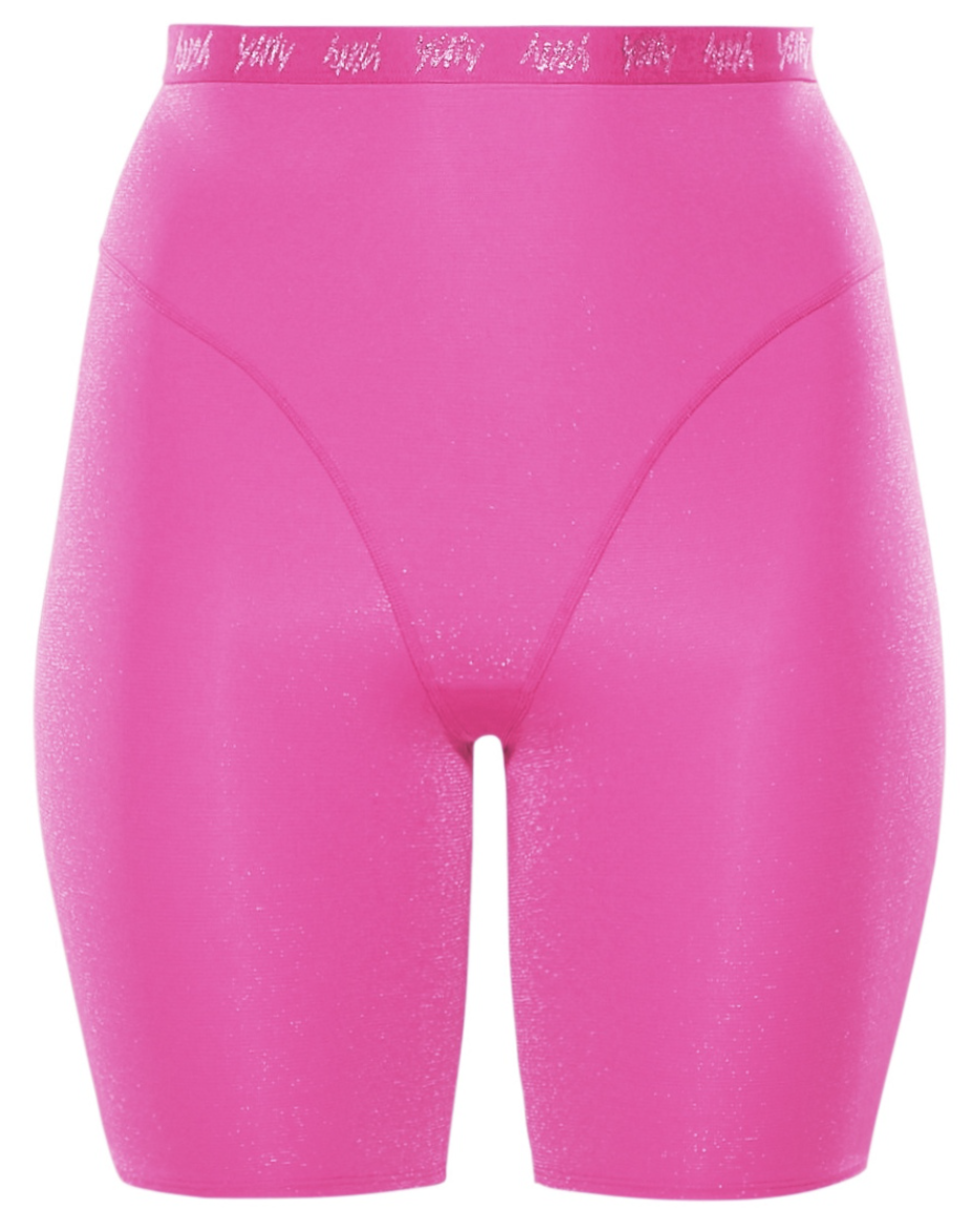 hot pink biker shorts