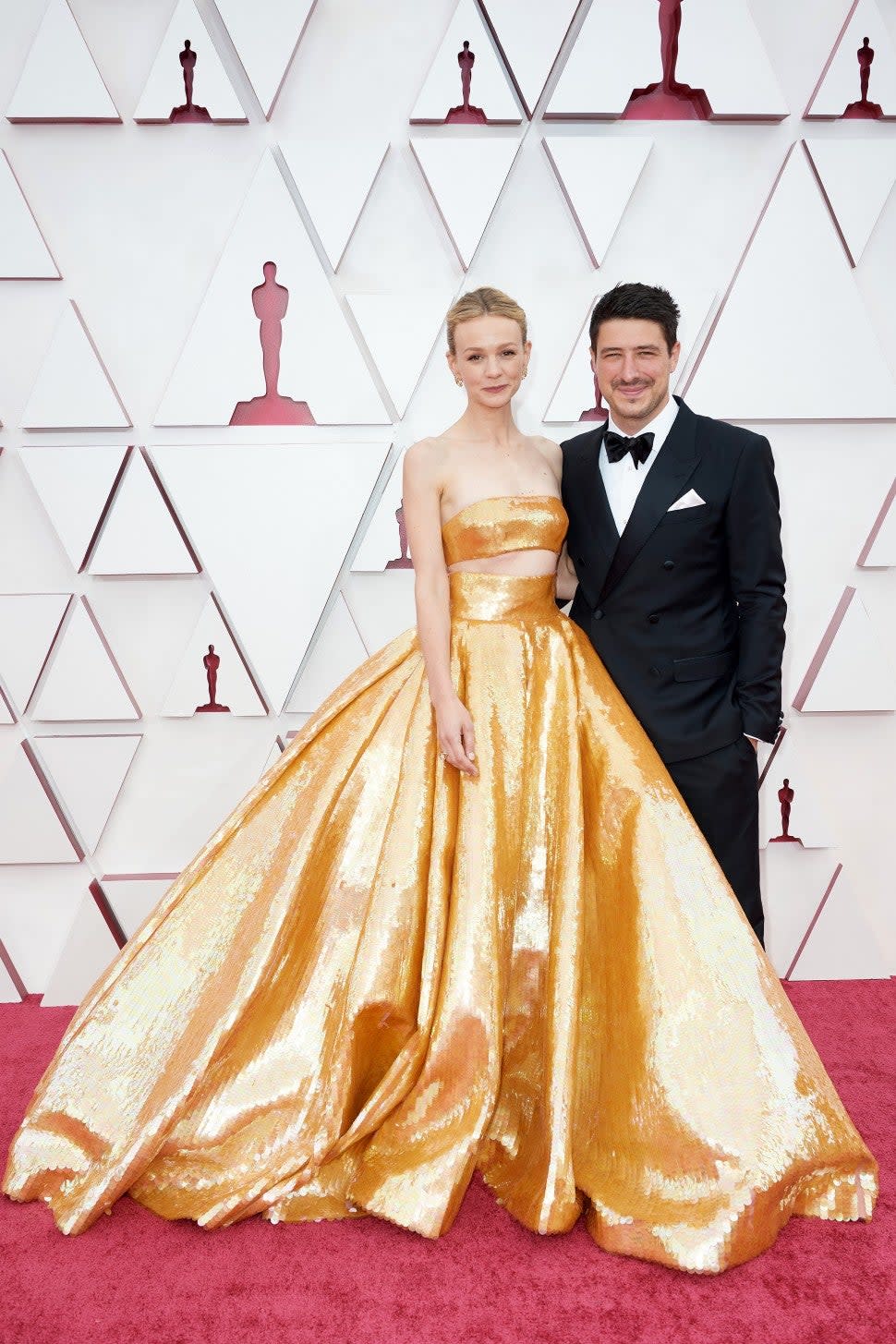 Carey Mulligan and Marcus Mumford 2021 Oscars