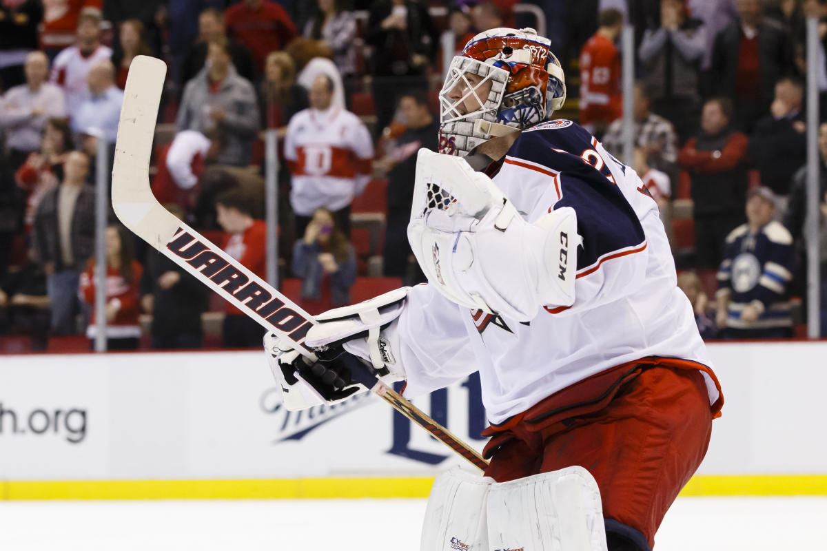 I love it here': New father Sergei Bobrovsky starts third season