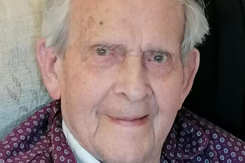 Douglas Waite, who turns 100 next Wednesday (March 29). Picture: Supplied