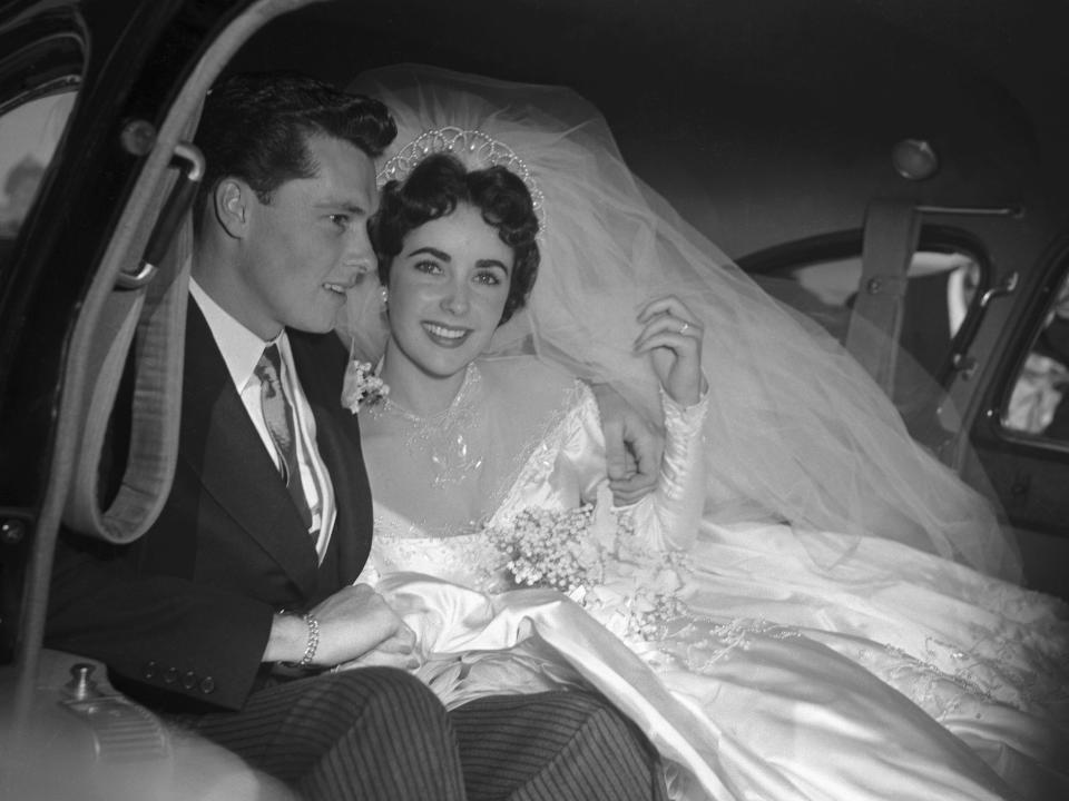 Wedding of Elizabeth Taylor and Conrad Hilton Jr.