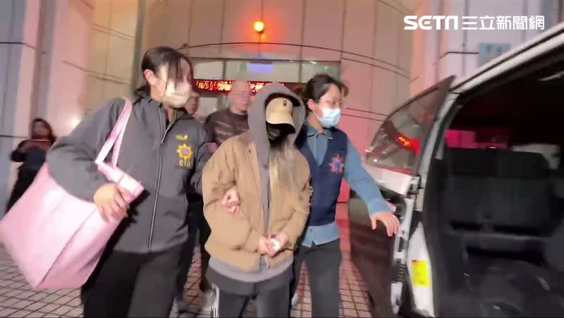 警方訊後將劉姓女科員依毒品罪嫌移送法辦。（圖／翻攝畫面）