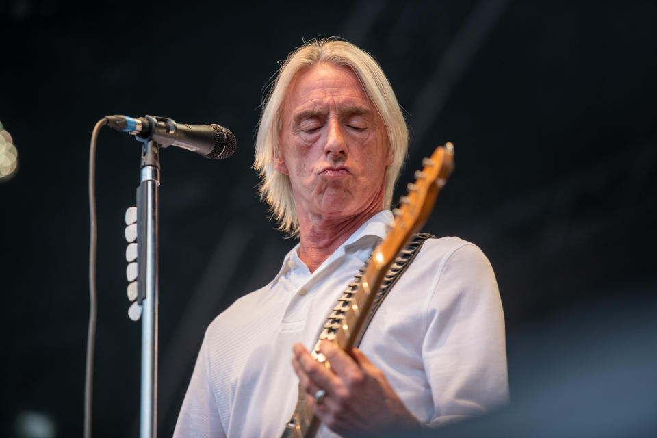 Paul Weller performs live during the Summer Series at Trinity College Dublin. (Photo by Ben Ryan/SOPA Images/LightRocket via Getty Images)