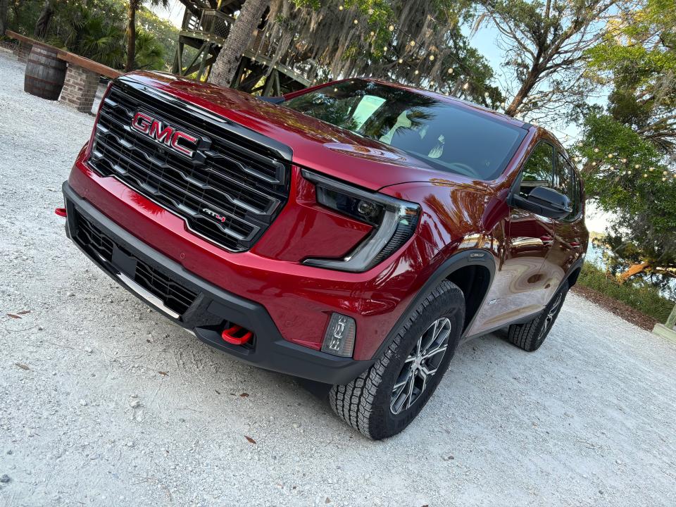 The 2024 GMC Acadia three-row SUV adds passenger and cargo space and plenty of new features.