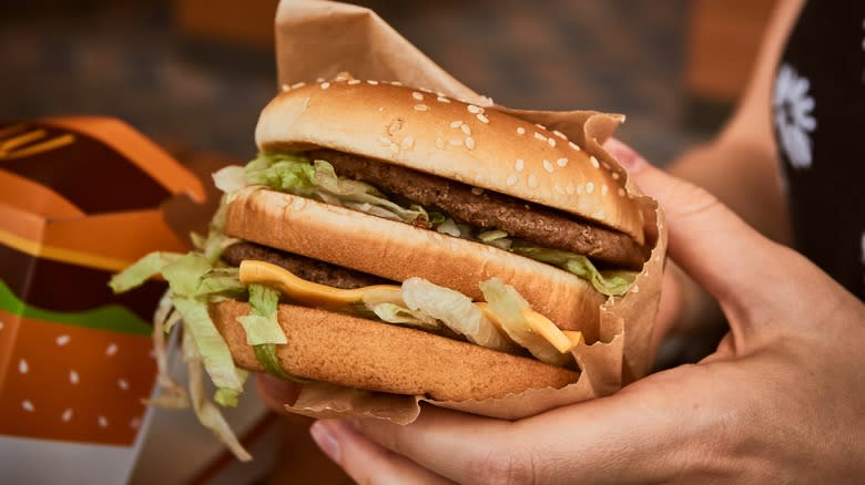 McDonald's Big Mac sandwich 