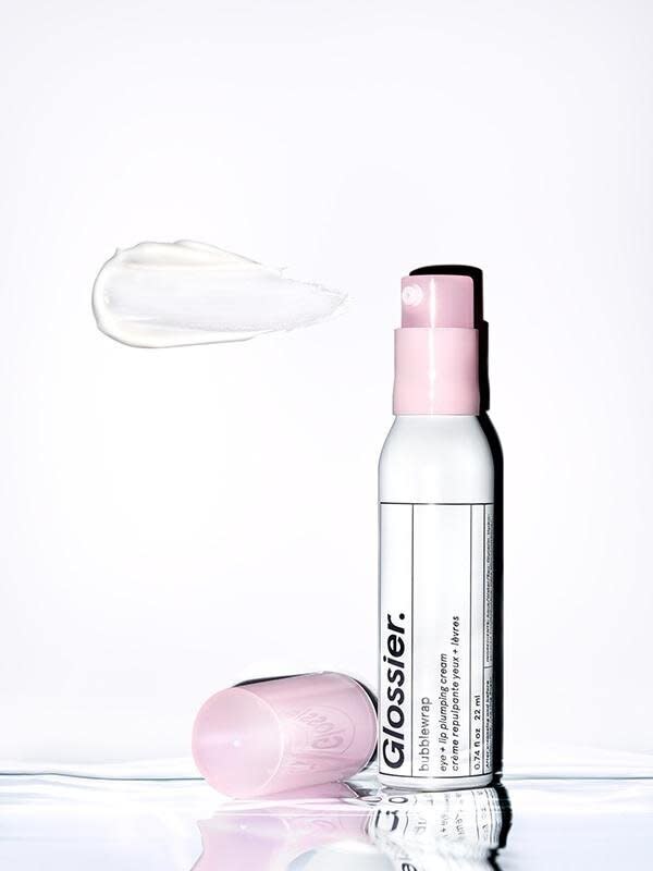 Bubblewrap is an eye and lip plumping cream meant to make your eyes and lips look more hydrated in the moment and over time. Some of the ingredients in this cream include <a href="https://www.huffpost.com/entry/squalane-benefits-what-squalane-does-for-skin-squalane-vs-squalene_l_5db3212ce4b006d4916dfc7e" target="_blank" rel="noopener noreferrer">squalane</a>, avocado oil and blueberry extract. <a href="https://fave.co/2RxQRRw"><strong>Get it for $26 at Glossier.</strong></a>