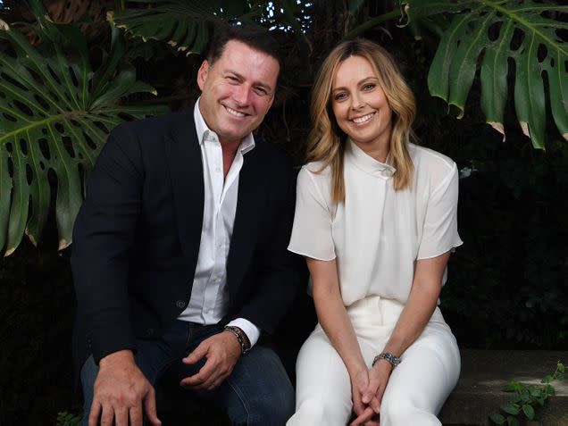 Today show Karl Stefanovic and Allison Langdon 