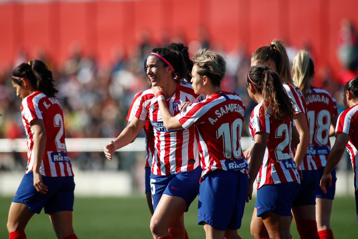 The women in Spain's top division have signed their first collective-bargaining agreement. (Photo by Oscar J. Barroso / AFP7 / Europa Press Sports via Getty Images)