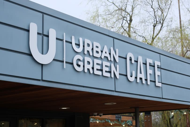 Urban Green Cafe in Exhibition Park, Newcastle Upon Tyne.