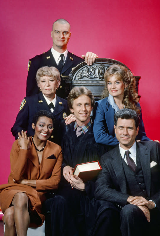 <p>NBC/Getty Images</p><p><strong>Paula Kelly </strong>starred as public defender Liz Williams in the original <em>Night Court</em>. She earned her first Emmy nomination for the role, but left the series after Season 1.</p>