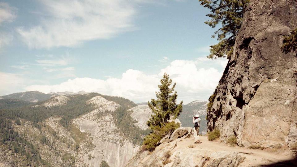 Hiker in Yosemite