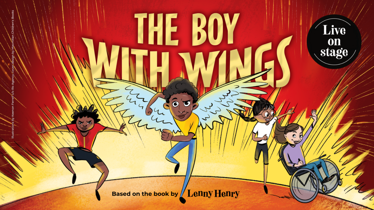 Sir Lenny Henry’s The Boy With Wings is being adapted for a stage production at the Polka Theatre in 2025 (Keenon Ferrell/Macmillan Children’s Books/Polka Theatre)