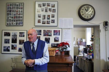 New Hampshire Secretary of State Bill Gardner answers a question in his office at the State House in Concord, New Hampshire December 17, 2014. REUTERS/Brian Snyder