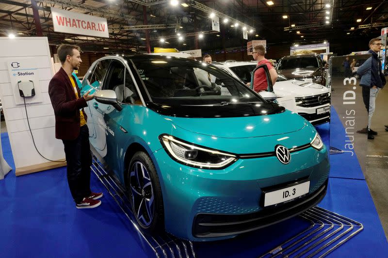 FILE PHOTO: International Motor Show in Riga