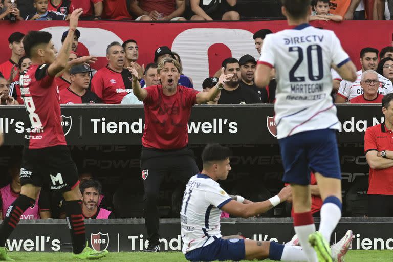 Grita Heinze, San Lorenzo está en el piso: Newell's bajó al Ciclón de la punta