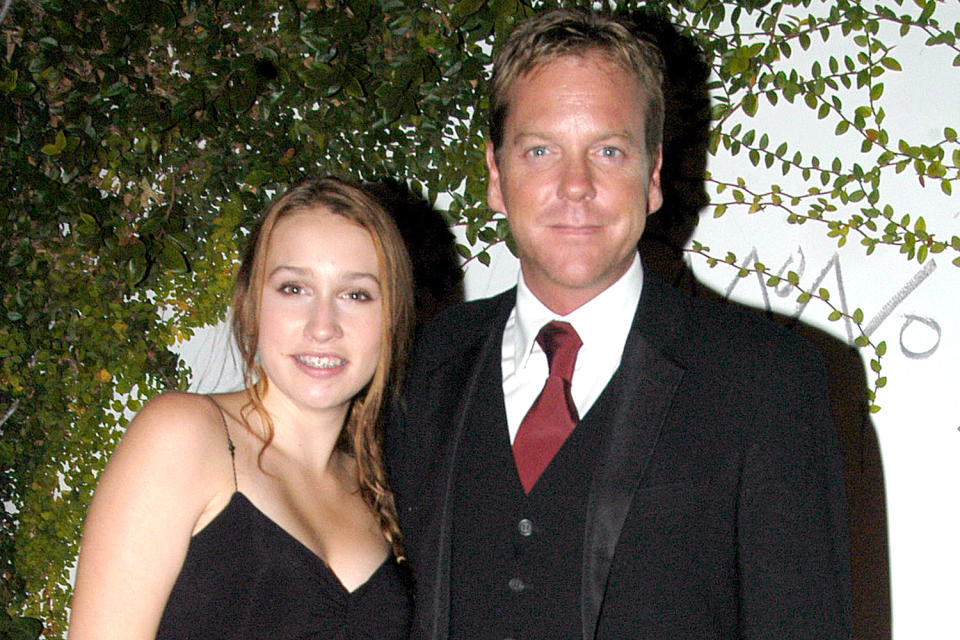 Sarah Sutherland & Kiefer Sutherland