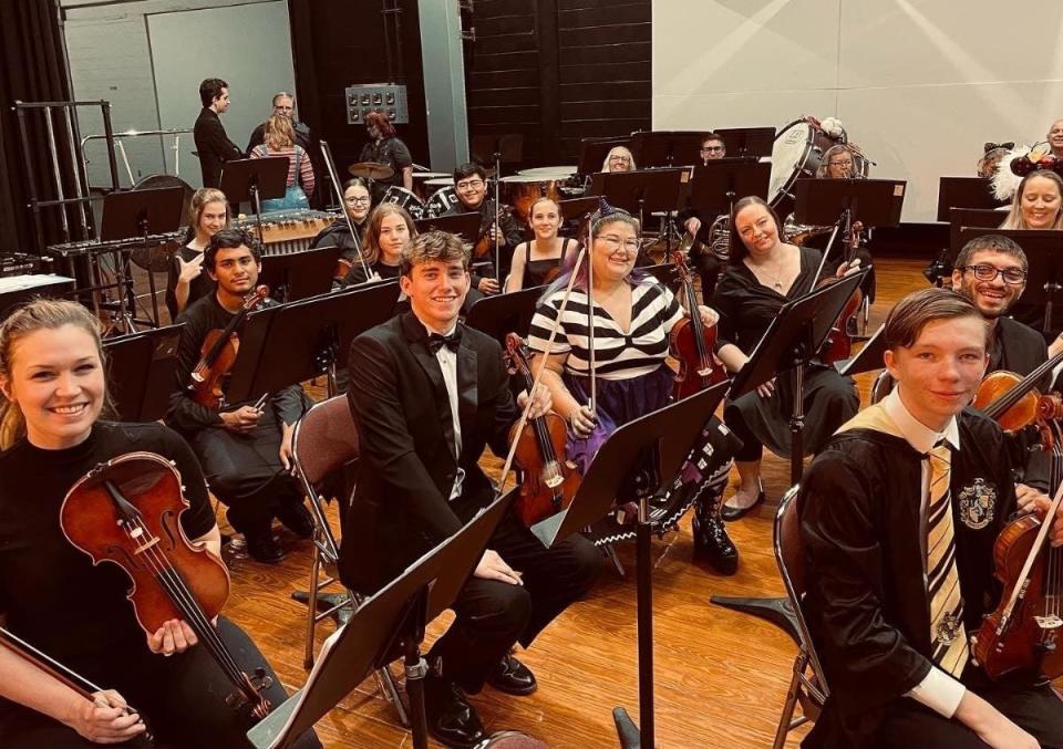 Melbourne Community Orchestra combines classical music with cartoons in “Music Makers of Tomorrow,” a free concert for children on Saturday, No. 12.