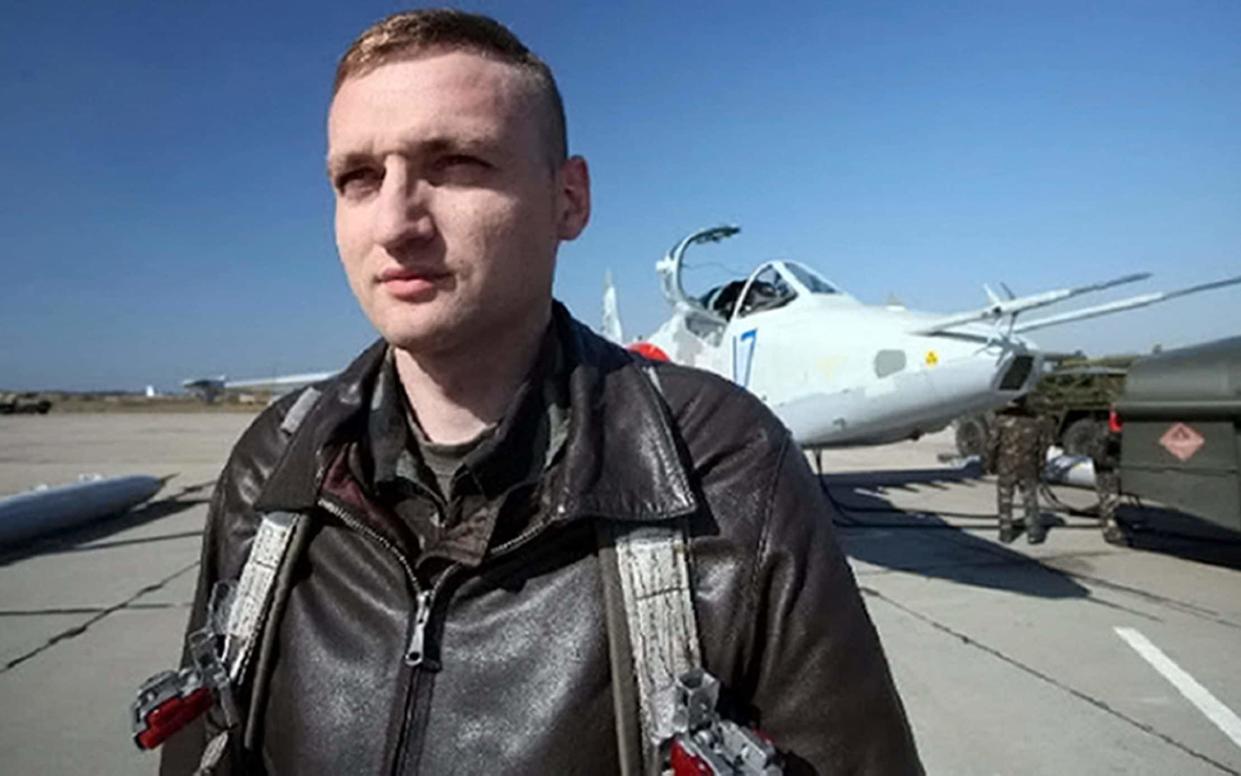 Capt Vladyslav Voloshyn was blamed for the crash by Russian media and officials  - Enterprise News and Pictures 