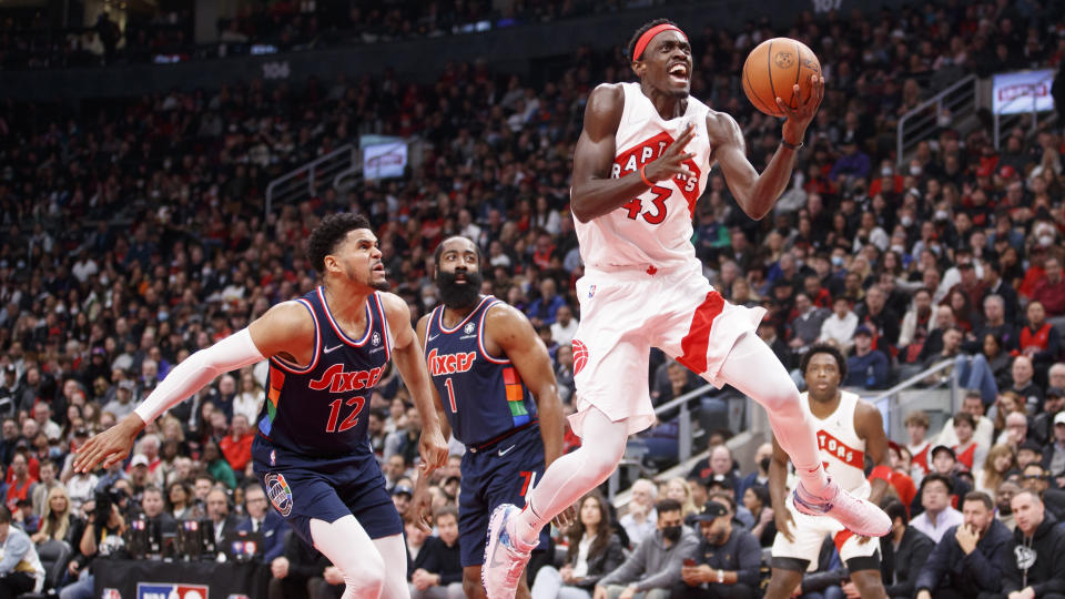 Raptors star Pascal Siakam bounced back in a big way from his disappointing Game 3, just like he has all season and really for his entire NBA career. (Getty)