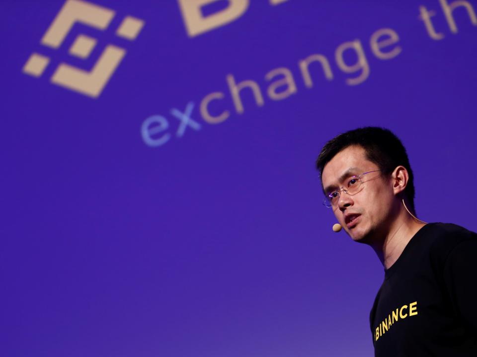 Changpeng Zhao, CEO of Binance, speaks at the Delta Summit, Malta's official Blockchain and Digital Innovation event promoting cryptocurrency, in St Julian's, Malta October 4, 2018.