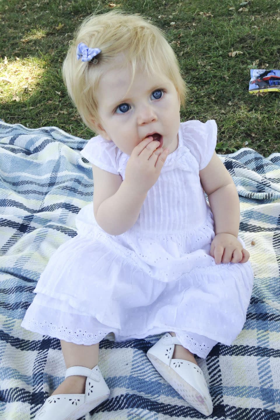 Baby Lula was 16-months-old when she got a deadly flu. Photo: Caters News