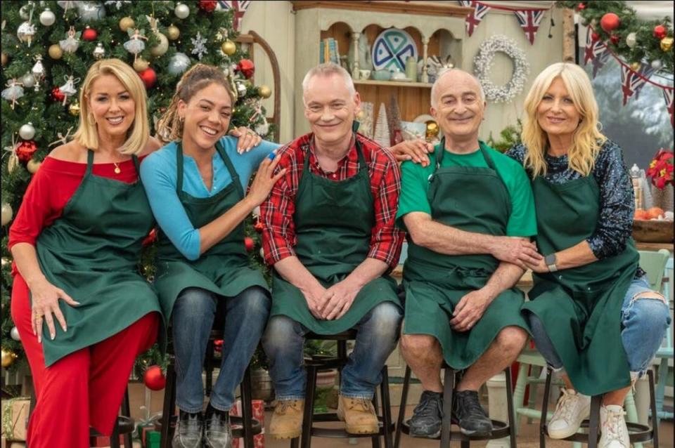 This year’s The Great Christmas Bake-off line-up (Channel 4)