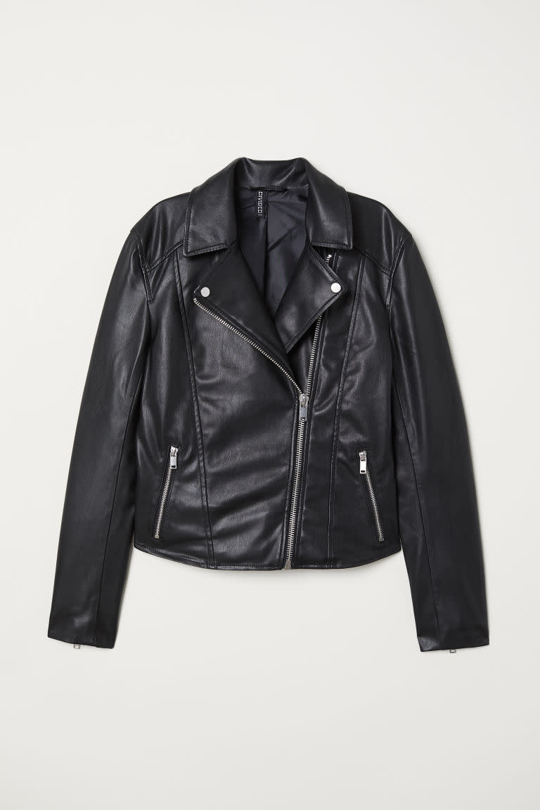 H&M Biker Jacket $49.99 (Photo: H&M)