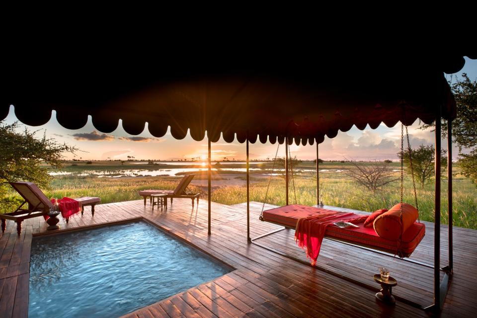 Jack's Camp, luxury tents in Botswana