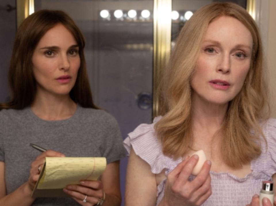 Natalie Portman and Julianne Moore in ‘May December’ (Netflix)