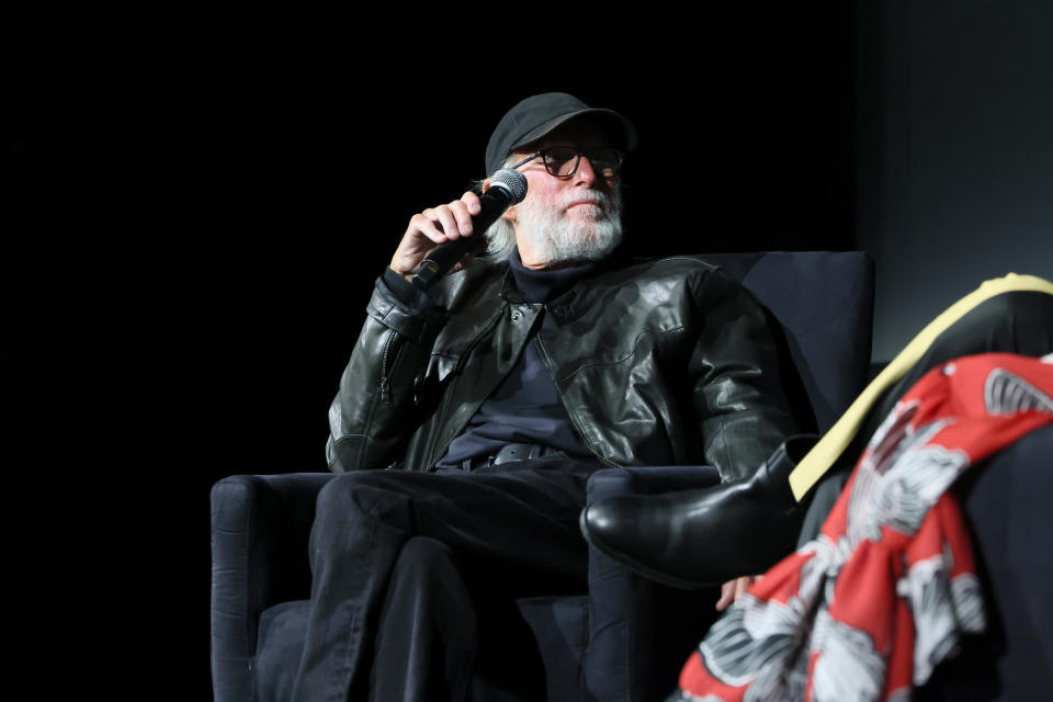 LOS ANGELES, CALIFORNIA - APRIL 15: Michael Allin speaks onstage at the screening for “Enter the Dragon” during the 2023 TCM Classic Film Festival on April 15, 2023 in Los Angeles, California. (Photo by Rodin Eckenroth/Getty Images for TCM)