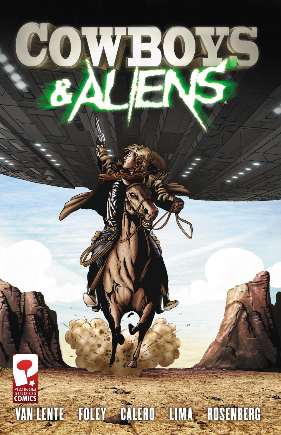 The cover of the 'Cowboys & Aliens' graphic novel (Photo: Courtesy Scott Mitchell Rosenberg) 