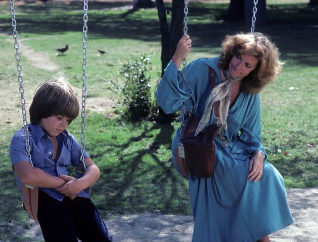 <p>ABC Photo Archives/Disney General Entertainment Content via Getty</p> Adam Rich and Betty Buckley on 'Eight Is Enough' in 1979.