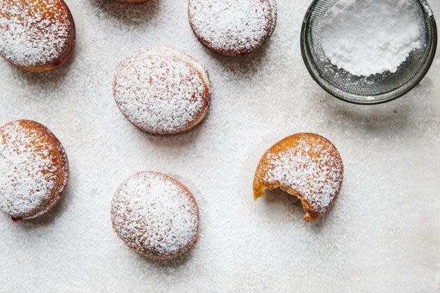 Cranberry Jam-Filled Donuts on Food52