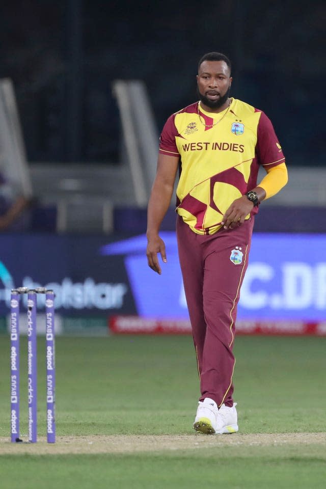 West Indies captain Kieron Pollard