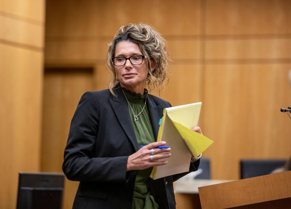 Defense attorney Debra Tuomey has challenged jail policies and the constitutionality of Florida's death-penalty sentencing law.