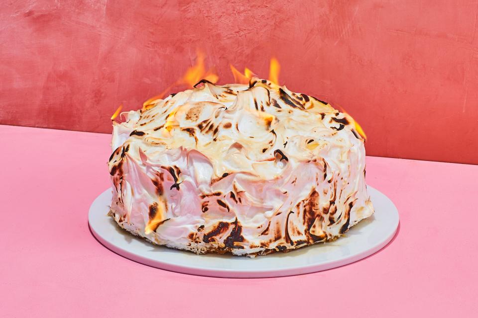 Baked Alaska Saint Pierre