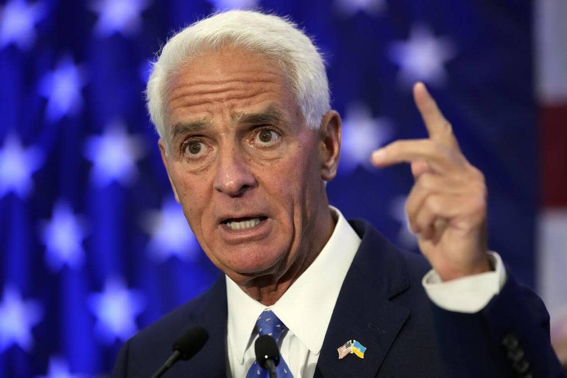 Charlie Crist, Democratic candidate for Florida governor, selected a teachers union leader as his running mate.