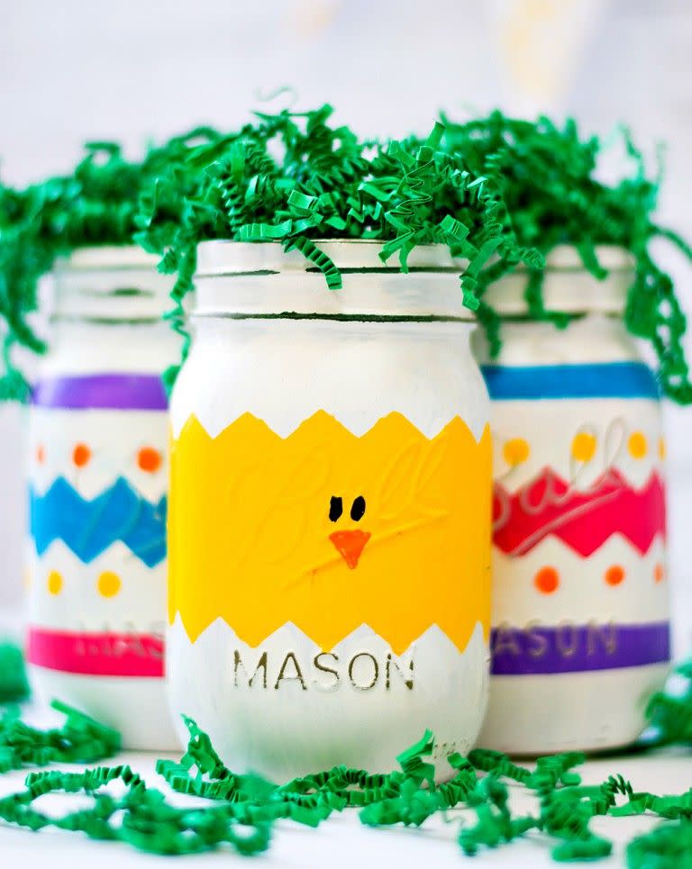 Peeps Mason Jar