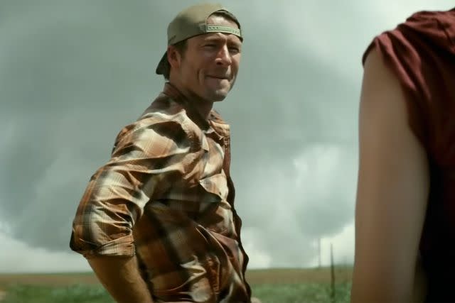 <p>Universal</p> Glen Powell in 'Twisters'