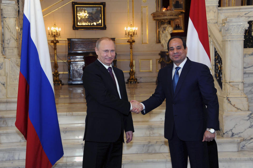 putin egypt