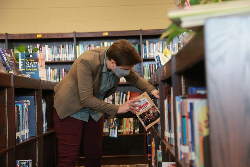 Savannah-Chatham County Public Schools Teacher of the Year finalist Lauren Fuquea of Beach High.