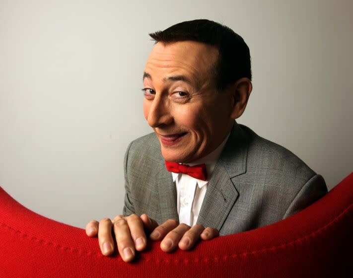 Paul Reubens as Pee-wee Herman on Dec. 7, 2009. (Al Seib / Los Angeles Times)