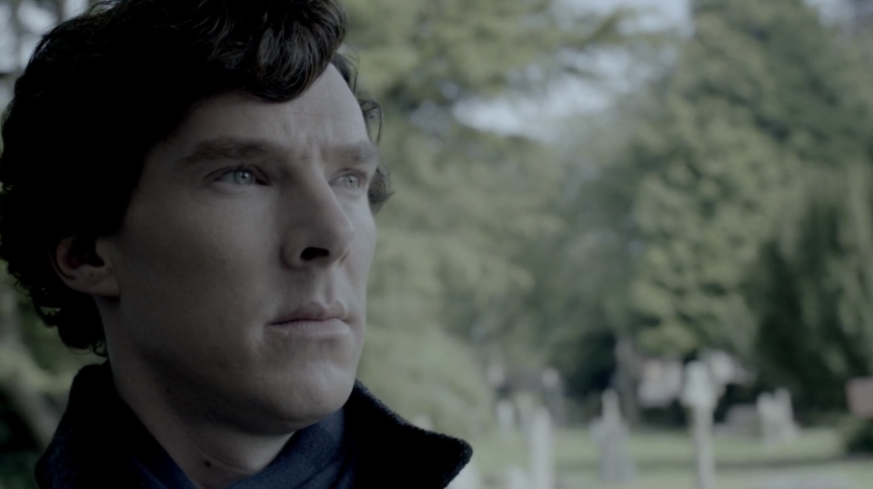 Sherlock managed to fake his own death. (BBC)